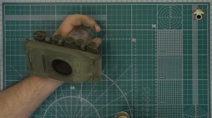 Покраска модели танка Stuart в 1/35. Ч.II Осветления аэрографом. Painting WW2 US Stuart tank P.II