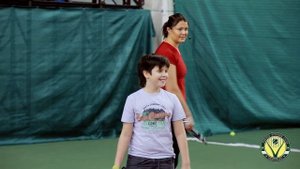 Мастер-класс по теннису. Динара Сафина. Фитнес клуб TENNIS.RU