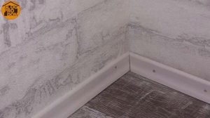 ?Достойный напольный плинтус без переплат своими руками.