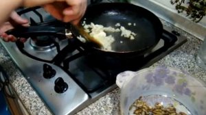 Пельмени запеченные с грибами и сыром // baked meat dumplings with mushrooms and cheece