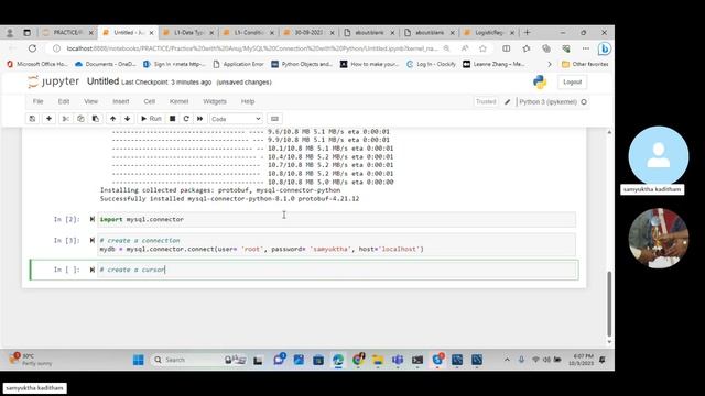 Making Connection between Python and Mysql #python #mysql #mysqltutorials #intellipaat