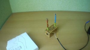 ПРОВЕРКА НОВОЙ НИХРОМОВОЙ НИТИ НА РЕЗАКЕ (ЭЛЕКТРОНОЖЕ)