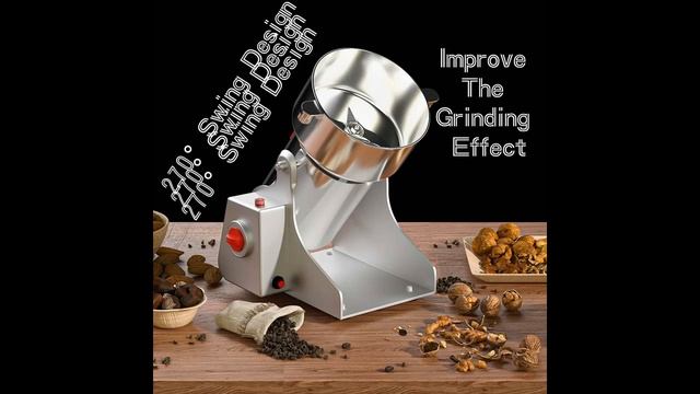 Emardom 800g Electric Grain Mill Spice Grinder Stainless Steel смотреть онлайн