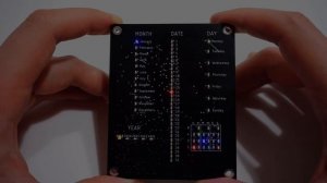 5$ PCB Calendar + Binary Clock (With Arduino)