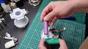 Solar Emergency charging lamp teardown and battery upgrade. cheap eBay led lights.