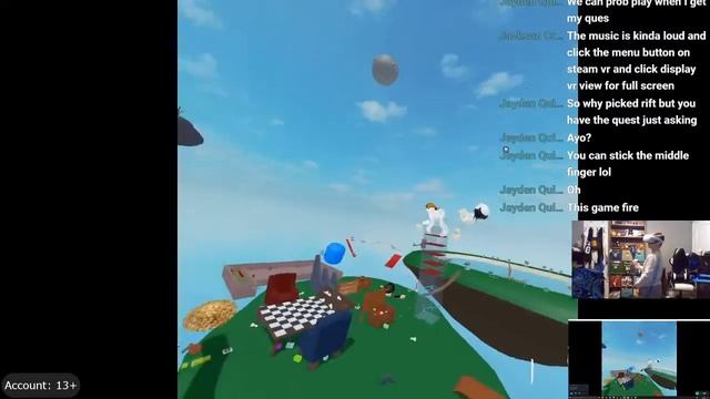 Roblox VR | VR Hands | Oculus Quest 2 смотреть онлайн