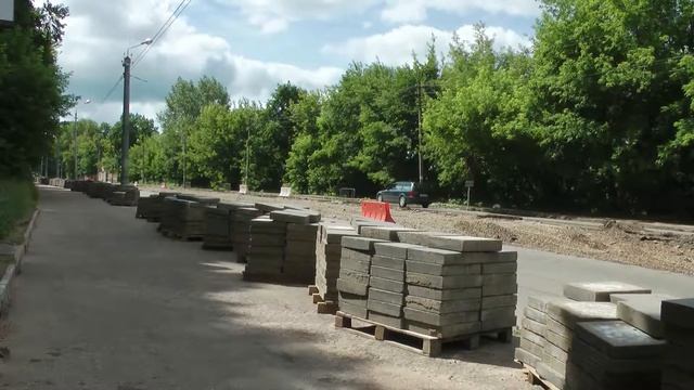 Смоленск ремонт улицы Дзержинского и моста через Днепр