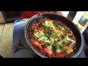 =Хочу Пожрать= Шакшука еврейская яичница с помидорами. Лучший рецепт от похмелья!