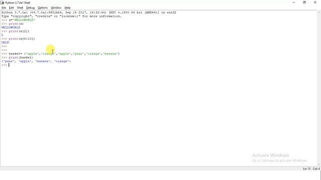 Python Tutorial | Lesson 4.1 | Data types in Python(Part 1) : STRING ,SET, NUMBERS.(HINDI).