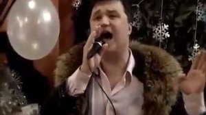 Константин Абрамов-Новогоднее выступление с песней "Снег".