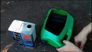 Сделал ёмкость для слива отработанного масла!!!