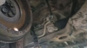 Поломка выжимного, снятие сцепления КПП Fiat Palio