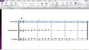 How to View Pre-Programmed Drum Maps for Percussion and Drum Set in Sibelius Music Notation Softwar