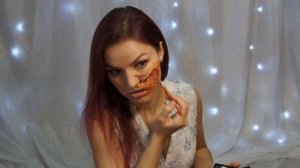 ОЖОГ на лице. ГРИМ без использования  профессиональной косметики.