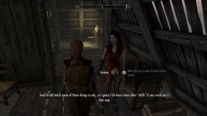 Getting Serana to Sing (SDA mod) - Skyrim, The Elder Scrolls V