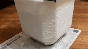 DIY Красим старые цветочные горшки/Декор из салфеток и соды/50 оттенков серого