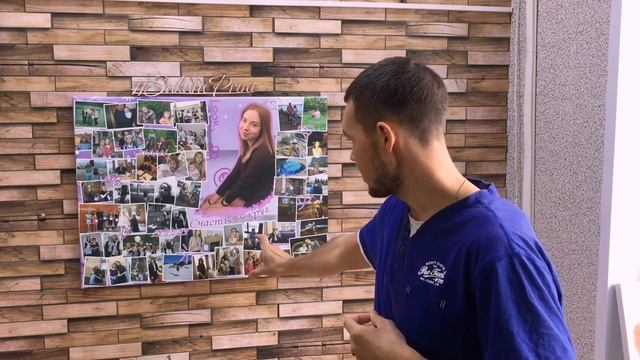 Обзор коллажа на холсте 80х60 см смотреть онлайн