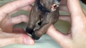 2. Обзор фигурки Papo пещерный медведь (2017, арт. 55066)