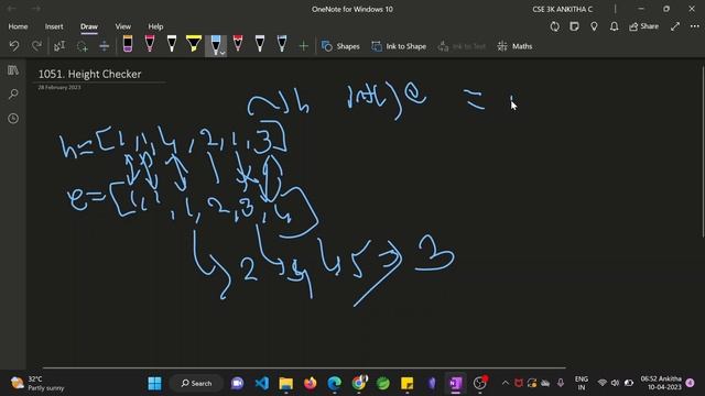 LeetCode 1051 : Height Checker || EASY || JAVA || Detailed Solution смотреть онлайн