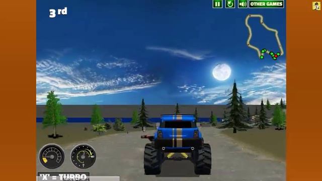 Monster Truck Rally - gry samochodowe смотреть онлайн