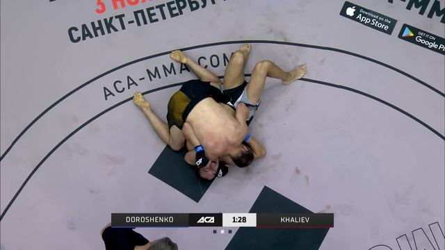 Михаил Дорошенко vs. Хусейн Халиев | Mikhail Doroshenko vs. Khusein Khaliev | ACA 164 - Grozny смотреть онлайн