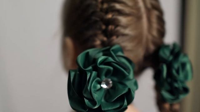 Бант для волос Круз (темно-зеленый) ТМ PONTTERRA смотреть онлайн