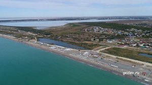 Новофедоровка, новая набережная, Крым купить участки, квартиры, дома, вид с высоты птичьего полета.