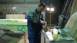 Переделка «Пеликана» в «Пеликан-М», Часть-5. Работаем с эпоксидной смолой и стеклотканью.