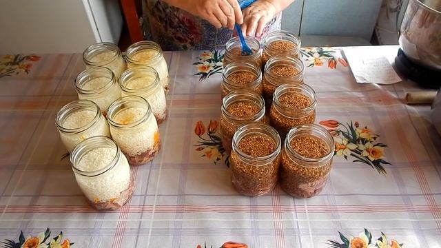 АВТОКЛАВ. Рисовая и гречневая каша. Женщина делает всё САМА. Автоклавирование на пару от А до Я.