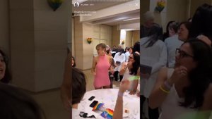 Grey Damon, Danielle Savre and Stefania Spampinato at Con 2023 Italy