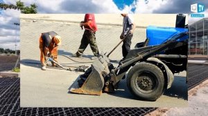 Асфальт из пластика в россии