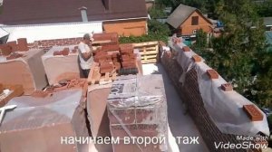 Строительство двухэтажного дома в городе Батайске