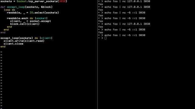 Ruby's Socket API From the Outside In смотреть онлайн