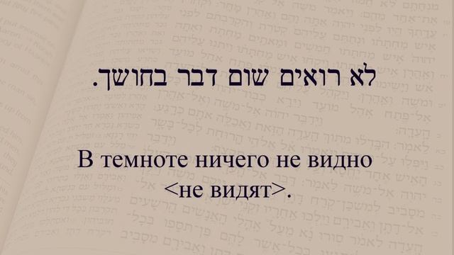 Глаголы в иврите. Глагол 130 "Видеть, смотреть". Спряжение глаголов в предложениях. смотреть онлайн