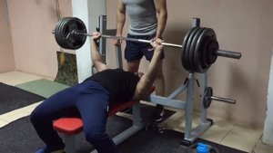 Жим лежа 152,5 кг. Норматив Мастер спорта на 4 повторения