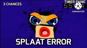 splaat error version