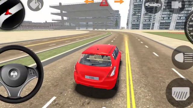 Suzuki Swift Driving 3D  Indian Cars Simulator: (gadi game) Car Game Android Gameplay