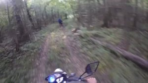 покатушка на motoland Enduro LT 250 и урал м 66