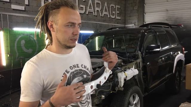 Установка китайского рестайлинга на TLC 200 смотреть онлайн