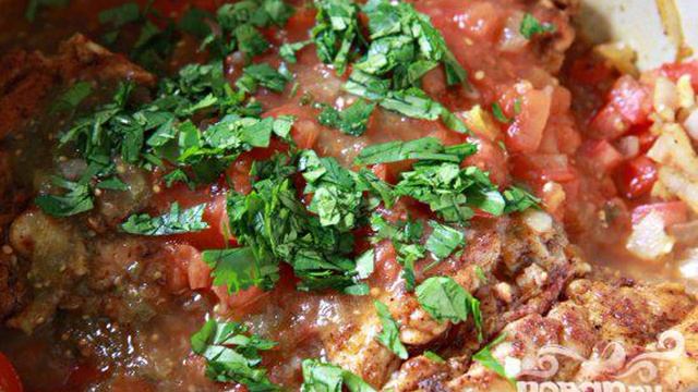 Чилакилес с курицей