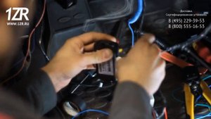Установка сигнализации StarLine A94 с автозапуском на Mazda CX7