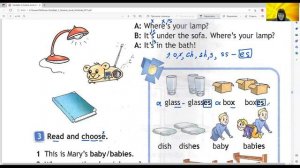 ГДЗ Spotlight 3 класс (английский) стр. 26(94) упр.1,2,3.My house(a glass -glasses, a box-boxes)