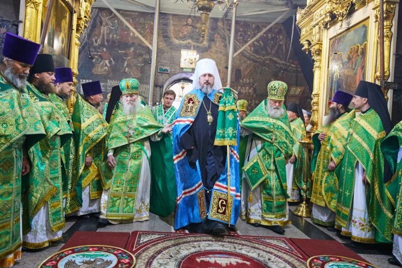 День тезоименитства митрополита Савватия 21.08.2023 смотреть онлайн