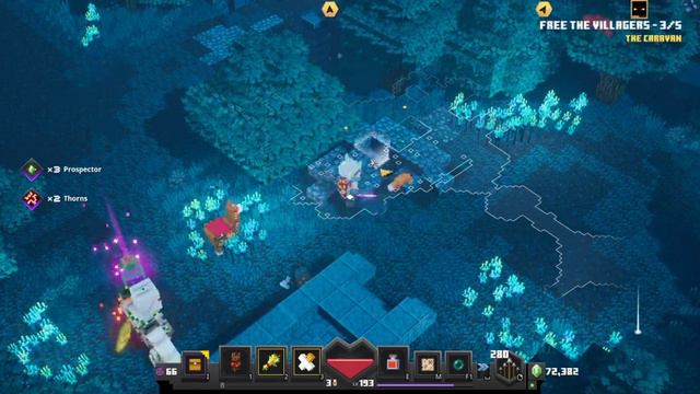 Minecraft Dungeons Creeper Woods Rune Location to Unlock the Secret Mission (???) смотреть онлайн