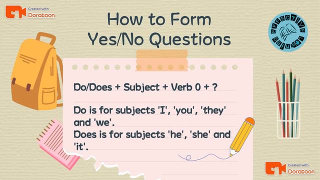 Present Simple - Verbal - Yes or No Questions смотреть онлайн