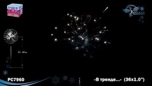 Фейерверк РС7960 "В тренде..." (1" х 36 залпов)