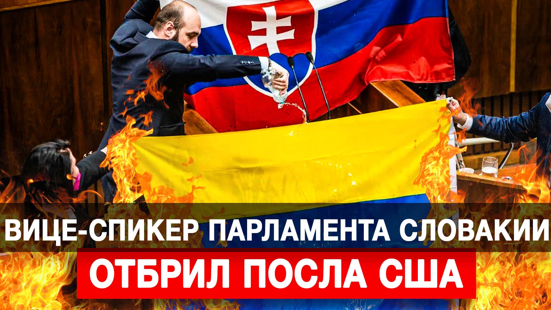Вице-спикер парламента Словакии отбрил посла США