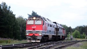 Сплотка тепловозов 2ТЭ116УД-045 / 2ТЭ116-1507 / 2ТЭ116-1323