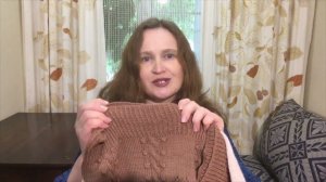 Летний джемпер из хлопка по фото из интернета. Мои вязальные будни. Готовая работа.