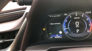 Сброс сервисного интервала Лексус ES-250.